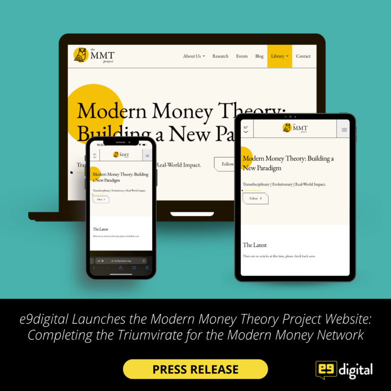 economic development website design