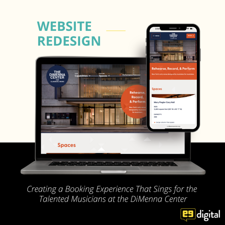 music website design