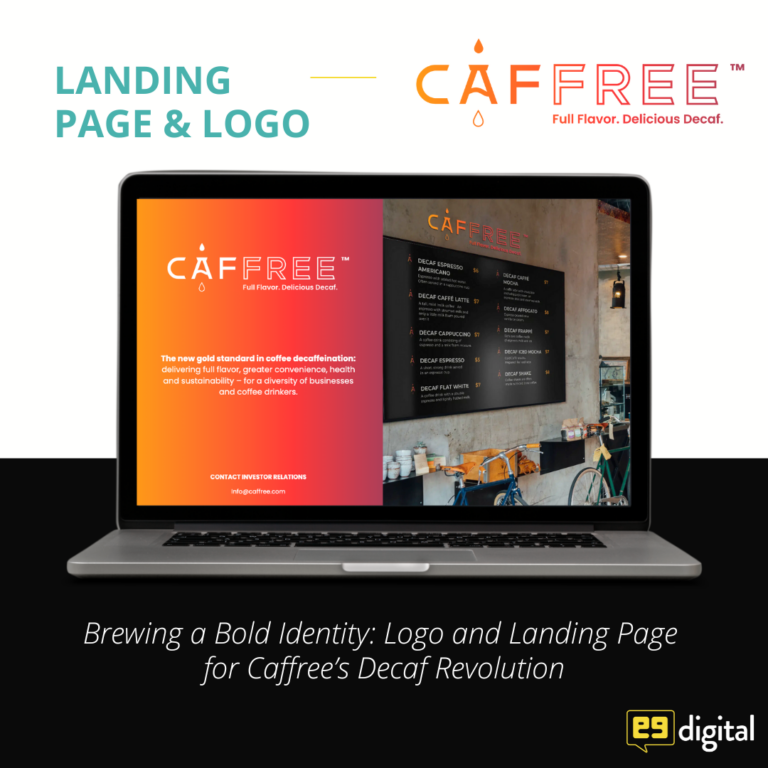 coffee website design
